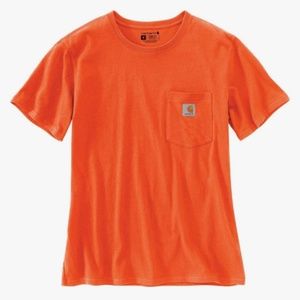 Carhartt WOMEN'S LOOSE FIT HEAVYWEIGHT SHORT-SLEEVE POCKET T-SHIRT